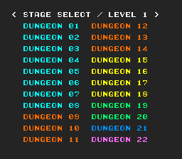 Double Dungeons screenshot 4 for TurboGrafx-16